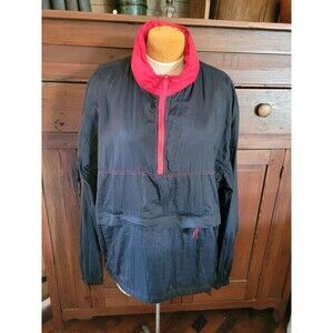 VTG Marlboro Gear 99 Nylon Jacket Mens Size XL Windbreaker Pullover 1/4 Zip